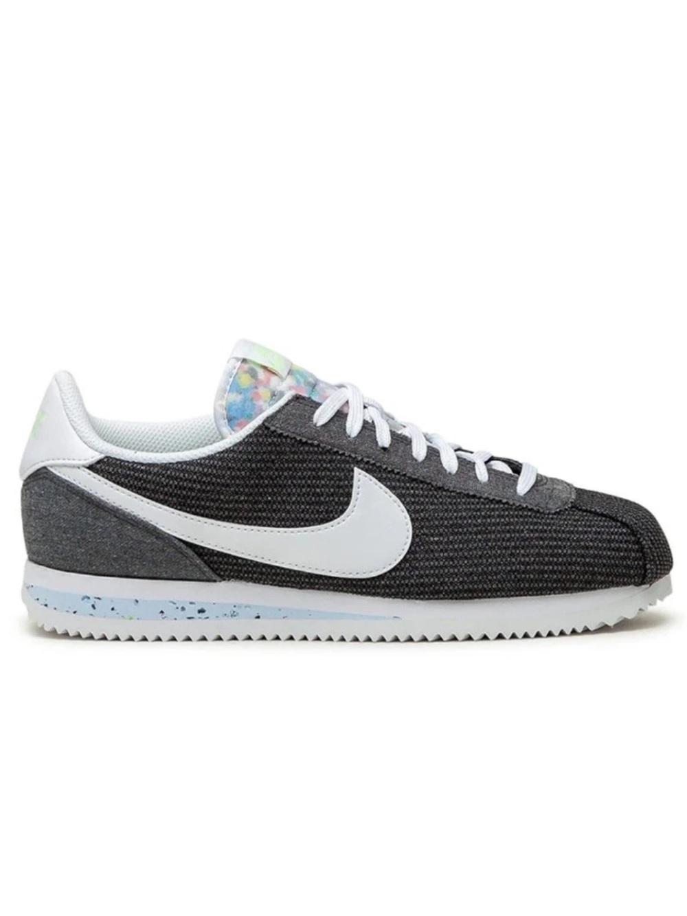 Nike | Women’s ‘Iron Grey’ Cortez Basic Premium Recycled Canvas Pack Sneaker 8.5 - Picture 2 of 16